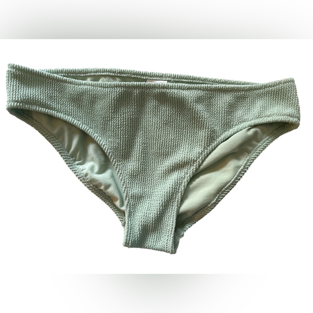Kona Sol Mint Green Textured Bikini Bottom XL NWOT